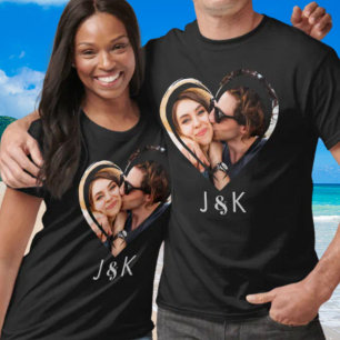 Vriendin Vriendin Fotocollage Dating Paar T-shirt