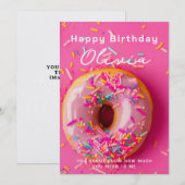 Vriendin vriendje donut donut donut Kaart (Voorkant / Achterkant)