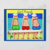 Vriendinnen Briefkaart (Voorkant)