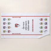 Vriendinnen Elke handdoek (Voorkant)