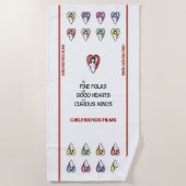 Vriendinnen Elke handdoek (Voorkant)