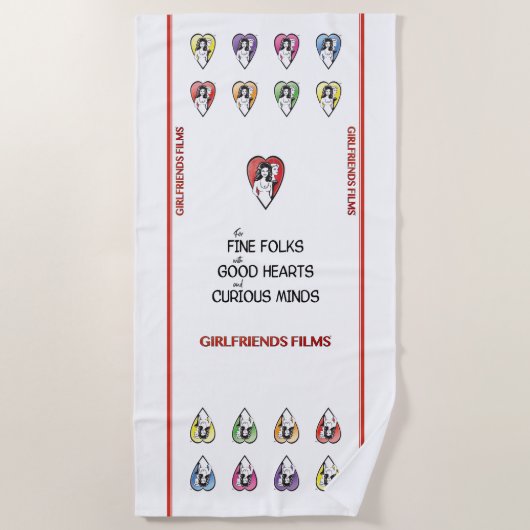 Vriendinnen Elke handdoek (Voorkant)