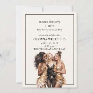 Vriendinnen Hen Party Kaart