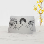 Vriendinnen Kaart (Gele Bloem)