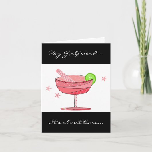 Vriendinnen krijgen samen uitnodigingen (Voorkant)