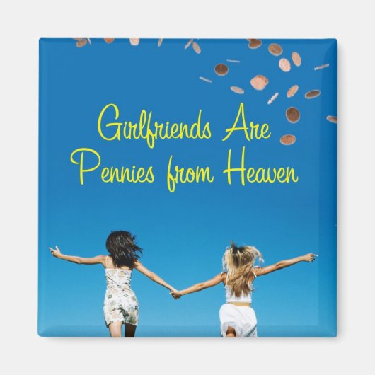 Vriendinnen magneet (Voorkant)