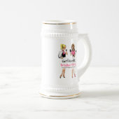 Vriendinnen Productie Super Stein Bierpul (Voorkant rechts)