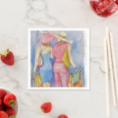 VRIENDINNEN SHOPPING PAPIEREN SERVETTEN (Insitu)