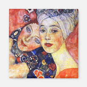 Vriendinnen van Klimt Magnet Art Nouveau