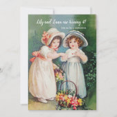 Vriendinnen Vintage Kaart (Voorkant)