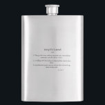 Vriendje Grappige Definitie Flask Flacon<br><div class="desc">Maak kennis met de "Boyfriend Definition Flask" - uw vloeibare lachmetgezel. Met een ingebouwde pap grap dispenser en GPS die leidt naar zowel je hart als het dichtstbijzijnde pizzagewricht, verdubbelt deze fles als een professionele spinnenverwijderaar, waardoor elke slok wordt geleverd met een kant van warmte en humor. Proost op bijzondere...</div>