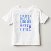 Vriendje Grieks Yiayias Kinder Shirts (Voorkant)
