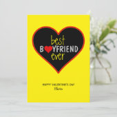 Vriendje Valentijnsdag Feestdagenkaart (Staand voorkant)