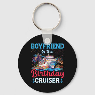 Vriendje van de verjaardagscruiser Funny Cruise Ge Sleutelhanger