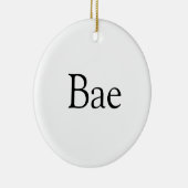 Vriendje Vriendinnetje Bae Definitie Echtgenoot Ec Keramisch Ornament (Rechts)