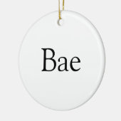 Vriendje Vriendinnetje Bae Definitie Echtgenoot Ec Keramisch Ornament (Links)