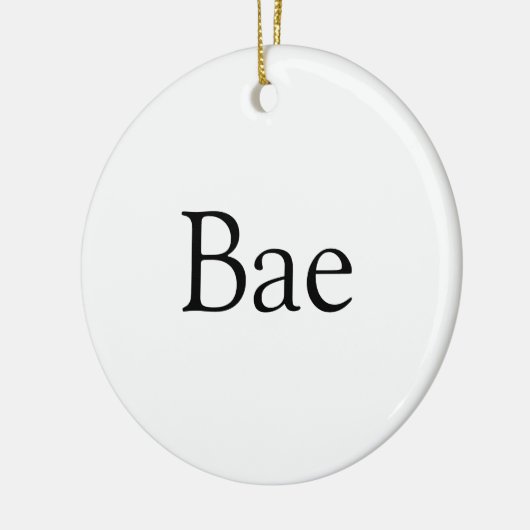 Vriendje Vriendinnetje Bae Definitie Echtgenoot Ec Keramisch Ornament (Links)