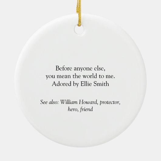 Vriendje Vriendinnetje Bae Definitie Echtgenoot Ec Keramisch Ornament (Achterkant)