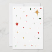 Vriendjes Grappig Kerstfeest Kaart (Achterkant)