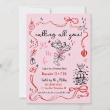 Vriendjes Kerstcocktail Vakantie feest