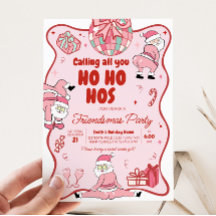 Vriendjes Santa Funny Ho Hos Kerstfeest