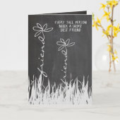 vriendjespolitiek op het bord kaart (Gele Bloem)