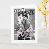 VRIENDS™| De heer Rachel & mevrouw Ross Kaart (Gele Bloem)