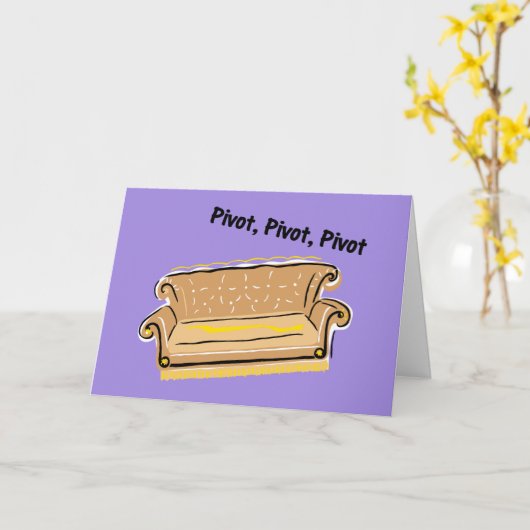 VRIENDS™| Draaiing Kaart (Gele Bloem)