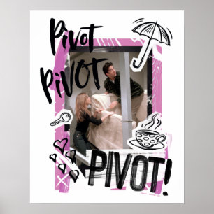 VRIENDS™  draaitrootte VOET Poster