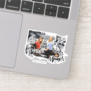 VRIENDS™  Gevaar Unagi. Sticker