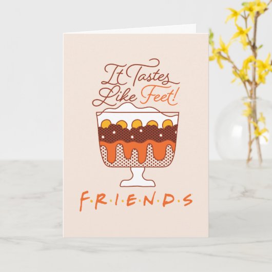 VRIENDS™| Het smaakt als Feet. Kaart (Gele Bloem)