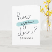 VRIENDS™| Hoe doe je dat? Kaart (Gele Bloem)