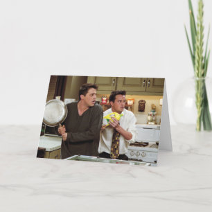 VRIENDS™  Joey & Chandler Scared Kaart