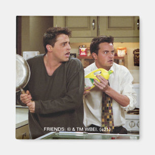 VRIENDS™ Joey & Chandler Scared Magneet