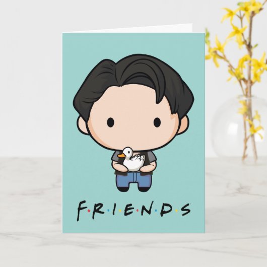 VRIENDS™| Joey Chibi Kaart (Gele Bloem)