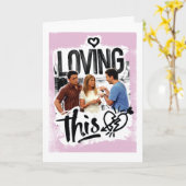 VRIENDS™| Joey, Rachel, en Ross. Kaart (Gele Bloem)