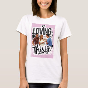 VRIENDS™  Joey, Rachel, en Ross. T-shirt