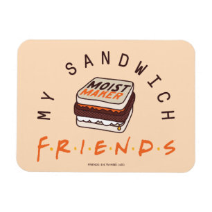 VRIENDS™ Mijn sandwich Magneet