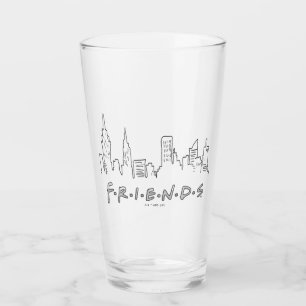 VRIENDS™  New York City Silhouette Glas