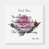 VRIENDS QUOTE MAGNEET (Voorkant)