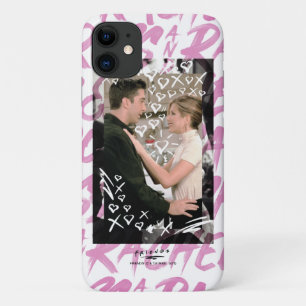 VRIENDS™  Ross en Rachel Gedroogde Harten Case-Mate iPhone Case