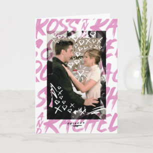 VRIENDS™ Ross en Rachel Gedroogde Harten Kaart