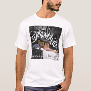VRIENDS™ Ross, Joey en Chandler Bromance T-shirt
