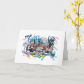 VRIENDS™| Wanneer koffie in leven is Kaart (Gele Bloem)