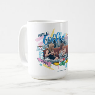 VRIENDS™  Wanneer koffie in leven is Koffiemok