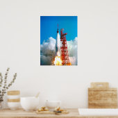 Vriendschap 7 (Mercury Atlas 6) Start Poster (Keuken)