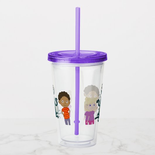 vriendschap acryl drinkbeker (Rechts)