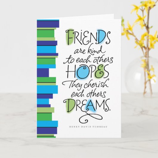 Vriendschap alledaagse Kaart (Gele Bloem)