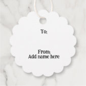 Vriendschap Armband Bejeweled Valentijnsdag Bedankjes Labels (Achterkant)