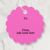 Vriendschap Armband Bejeweled Valentijnsdag Bedankjes Labels (Achterkant)